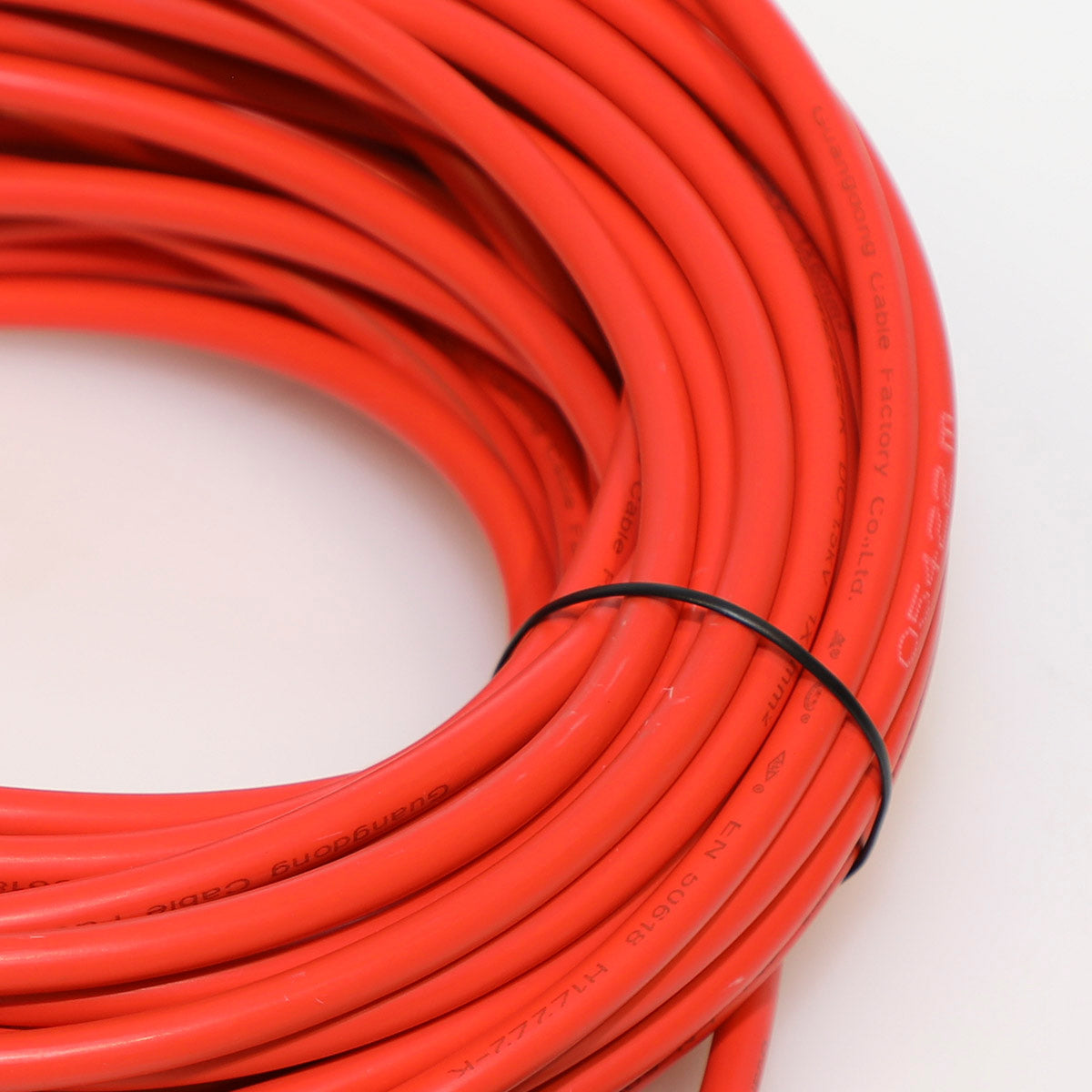 Solarkabel, 100m, 6 mm2, H1Z2Z2-k, Rot