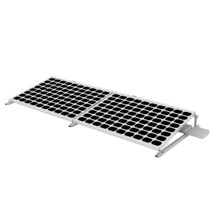 Flachdachsystem V (für 2 Solarplatten)