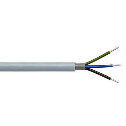 35Fahrenheit NYM-J Instalationskabel 3x1,5mm² 50 m Grau