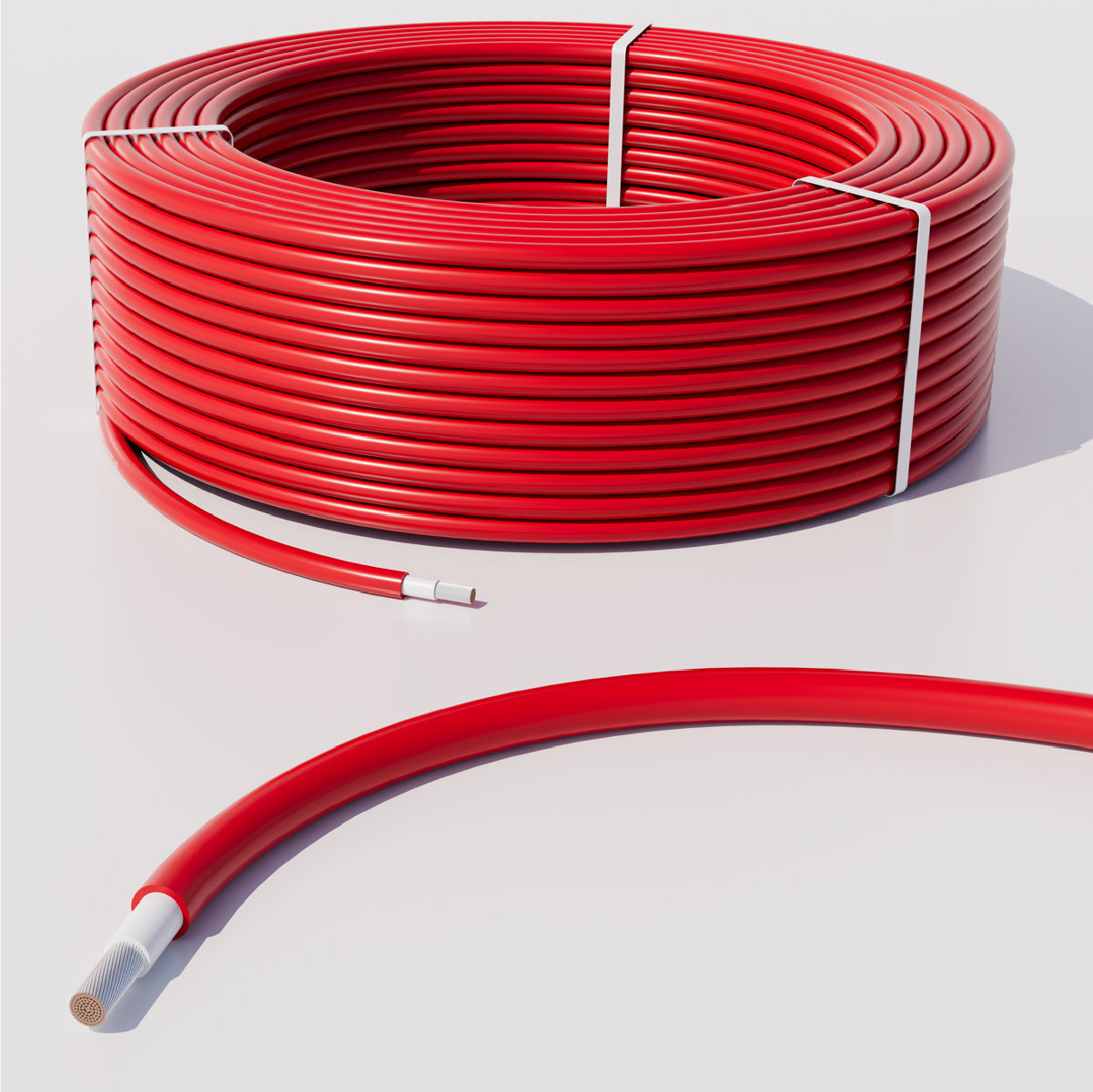 Solarkabel 50m 6 mm² H1Z2Z2-k rot